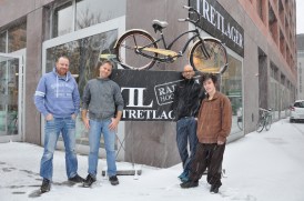 Die Tretlager-Crew